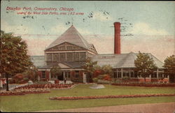 Douglas Park Conservatory Chicago, IL Postcard Postcard