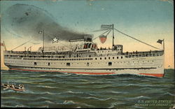 SS United States Postcard