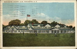 Manchester Country Club Postcard