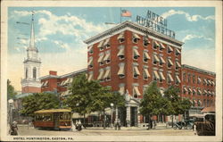 Hotel Huntington Postcard