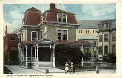 Elks Clubhouse Postcard