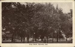 City Park Postcard