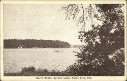 North shore, Sylvan Lake Rome City, IN Postcard Postcard