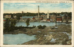 National Paper Products Co. Mill Postcard