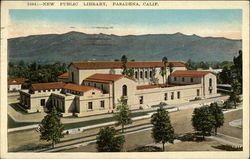 New Public Library Postcard