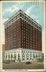 The Claridge Hotel Memphis, TN Postcard Postcard