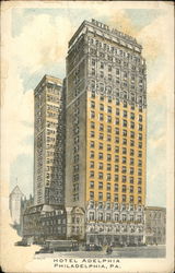 Hotel Adelphia Postcard