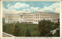 Mt. St. Mary Seminary of the West, Norwood Cincinnati, OH Postcard Postcard