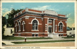 Carnegie Public Library Postcard