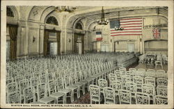 Wilton Ball Room at Hotel Winton Cleveland, OH Postcard Postcard