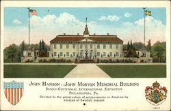 John Hanson - John Morton Memorial Building Philadelphia, PA Postcard Postcard