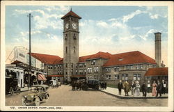 Union Depot Portland, OR Postcard Postcard