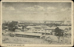 View of Camp Beade Fort Meade, MD Postcard Postcard