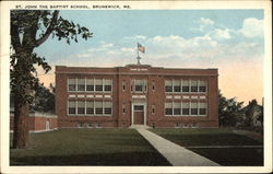 St. John the Baptist School Postcard