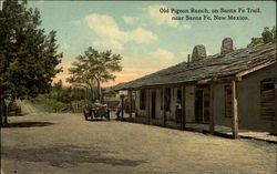 Old Pigeon Ranch, on Santa Fe Trail New Mexico Postcard Postcard