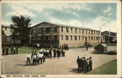 New Arrivals Camp Dodge, IA Postcard Postcard