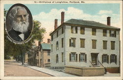 Birthplace of Longfellow Postcard