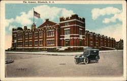 The Armory Elizabeth, NJ Postcard Postcard