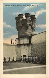 Guard's Lookout, Illinois State Prison Joliet, IL Postcard Postcard