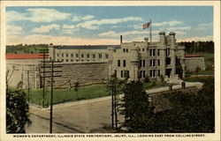 Women's Department, Illinois State Penitentiary Joliet, IL Postcard Postcard