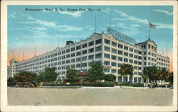 Montgomery Ward & Co Kansas City, MO Postcard Postcard