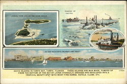 Davis Islands, Tampa Bay Florida Postcard Postcard