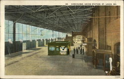 Concourse, Union Station Postcard