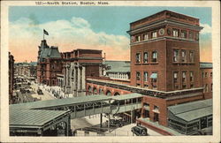 North Station Postcard