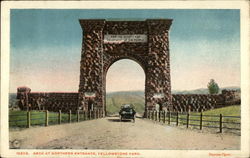 Arch at Northern Entrance Postcard