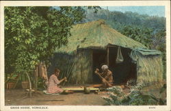 Grass House Postcard