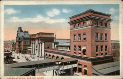 North Station Postcard