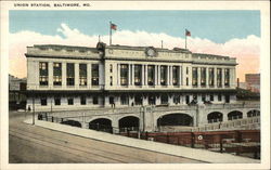 Union Station Baltimore, MD Postcard Postcard