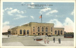 Trans-Mississippi Terminal Station Postcard