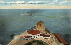 Sugar Loaf and Casino Postcard