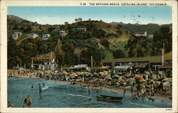 The Bathing Beach Postcard