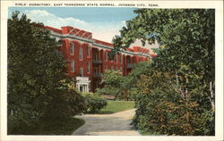 Girls' Dormitory, East Tennessee State Normal Postcard