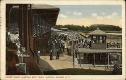 Judges' Stand, Saratoga Race Track Postcard