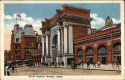 North Station Postcard