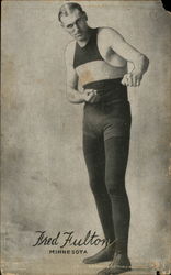 Fred Fulton Minnesota Boxing Postcard Postcard