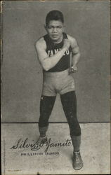 Silvino Jamito: Featherweight Champion of Phillippine Islands Boxing Postcard Postcard