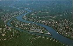 Aerial View Postcard