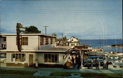 The Shrimp Boat Cafe and Smith's Yacht Basin Panama City, FL Postcard Postcard