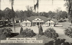 Plantation Inn and Motor Court Postcard