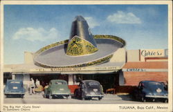 The Big Hat (Curio Store) Postcard