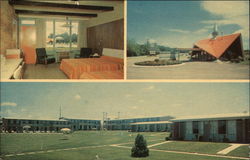 Howard Johnson Motor Lodge, Restaurant, and Cocktail Lounge Postcard