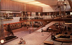 Garden Court - Southdale Shopping Center Postcard