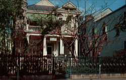 Cornstalk Fence Guest House, 915 Royal Street Postcard