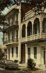 Ante-Bellum Homes New Orleans, LA Postcard Postcard