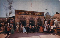 The Old Birdcage Theatre in Ghost Town Buena Park, CA Knott's Berry Farm Postcard Postcard