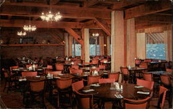 Dining Room - New Salem Lodge, New Salem State Park Postcard